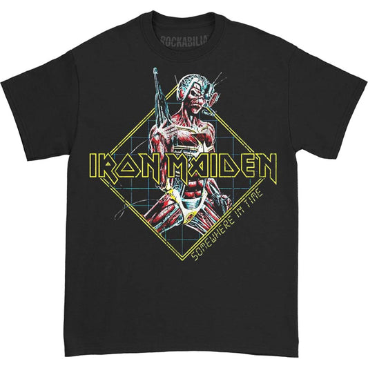 Iron Maiden Somewhere In Time Diamond Slim Fit T-shirt