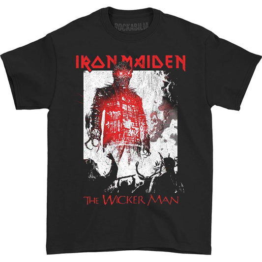 Iron Maiden The Wicker Man Smoke Slim Fit T-shirt