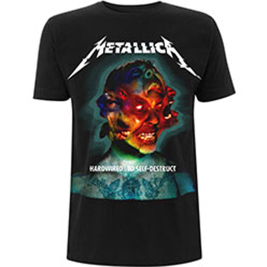 Metallica Hardwired Album Cover Slim Fit T-shirt