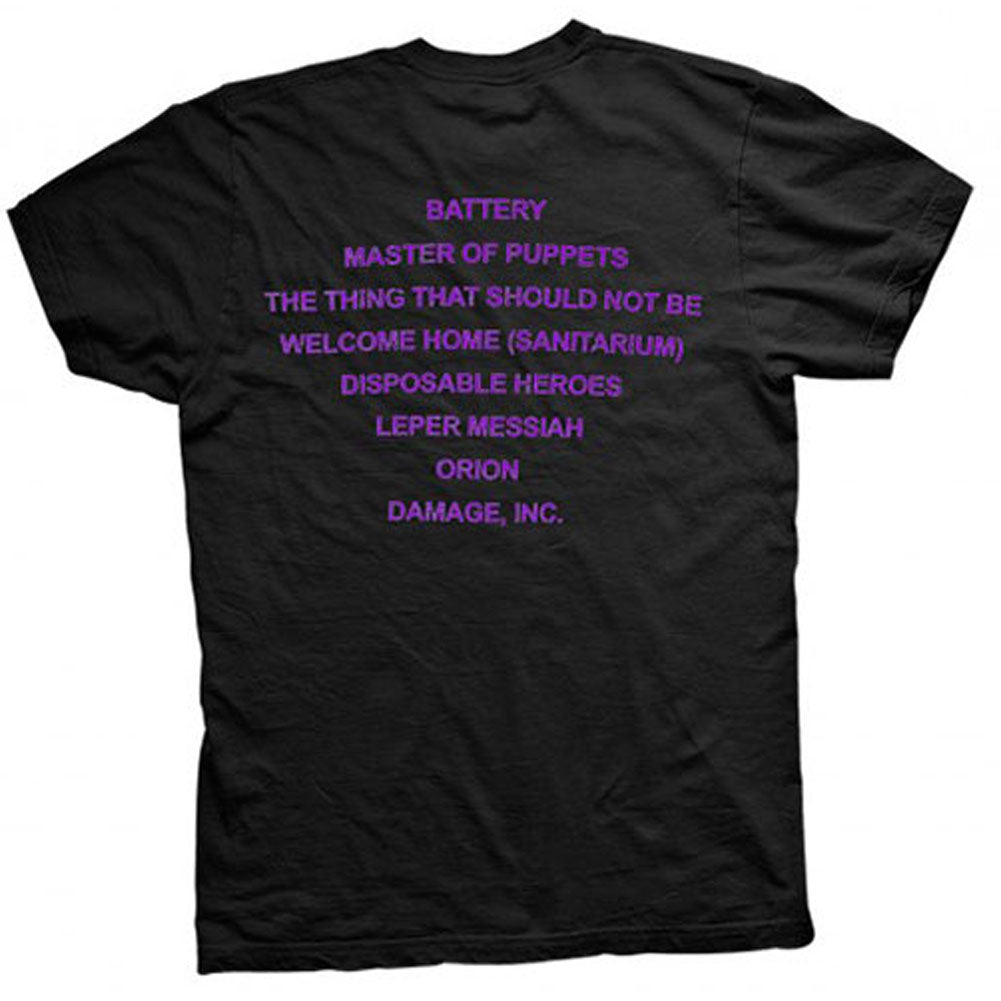 Metallica Master of Puppets (Back Print) Slim Fit T-shirt