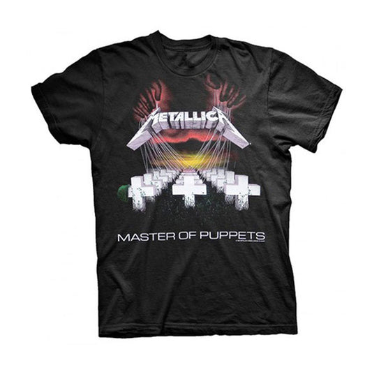 Metallica Master of Puppets (Back Print) Slim Fit T-shirt