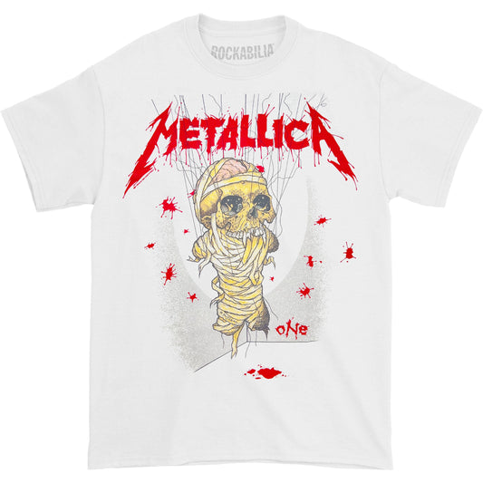 Metallica One Landmine (Back Print) Slim Fit T-shirt