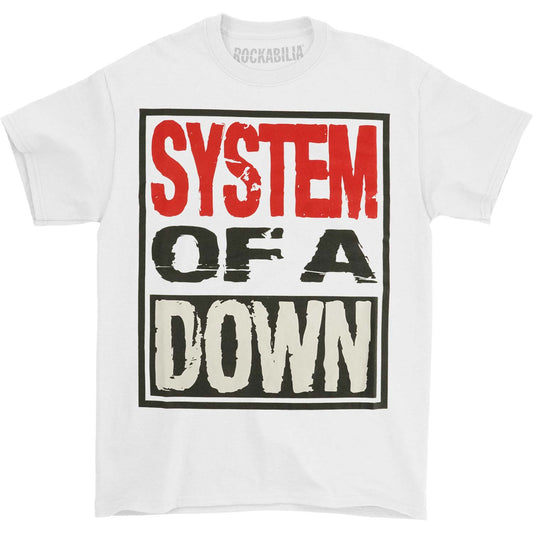 System Of A Down Triple Stack Box Slim Fit T-shirt
