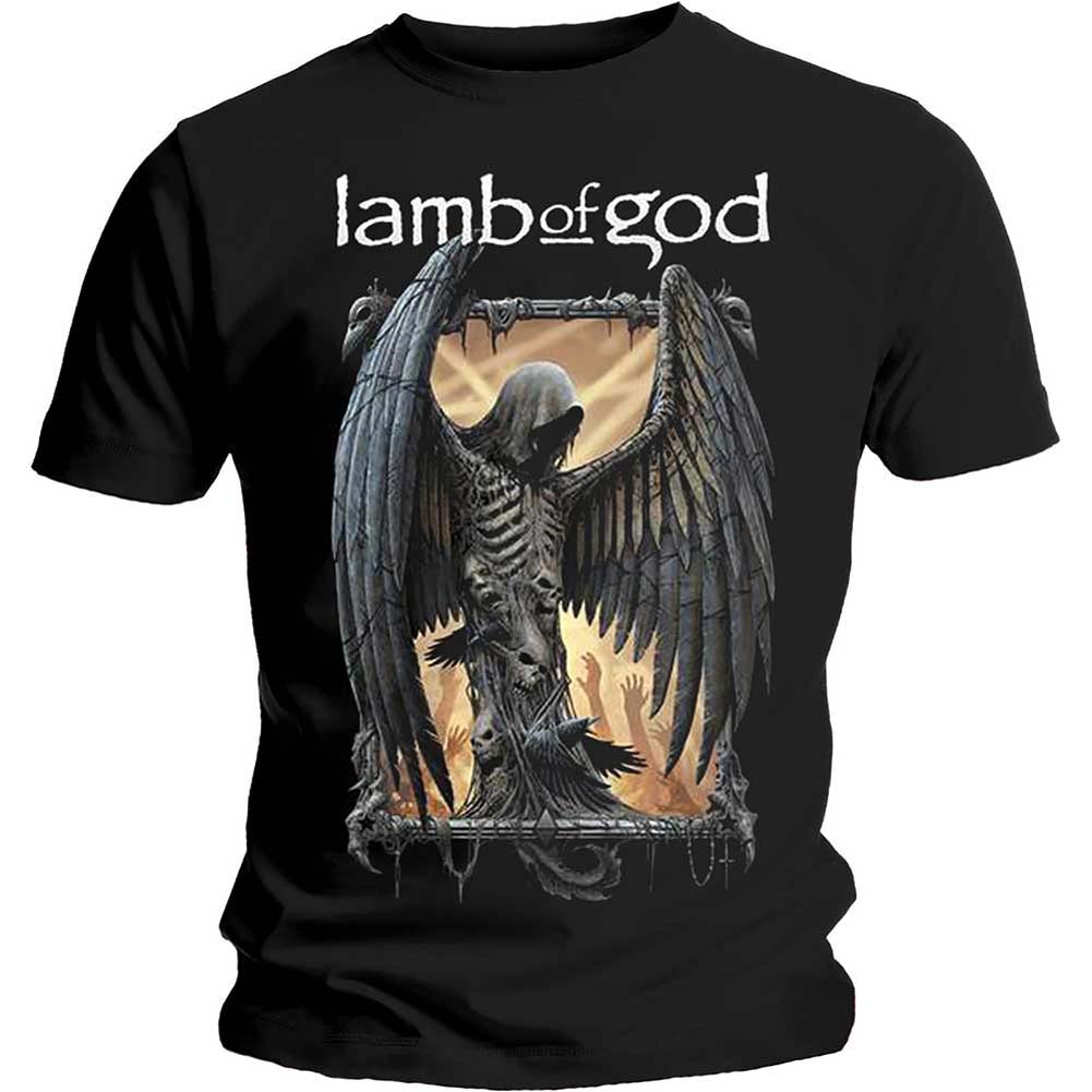 Lamb Of God Winged Death Slim Fit T-shirt