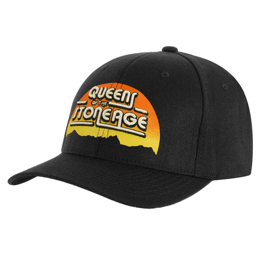 Queens Of The Stone Age Sunrise Logo Baseball Cap