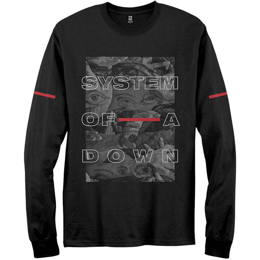 System Of A Down Eye Collage Long Sleeve