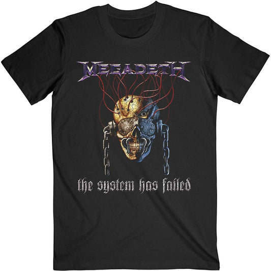 Megadeth Systems Fail Slim Fit T-shirt
