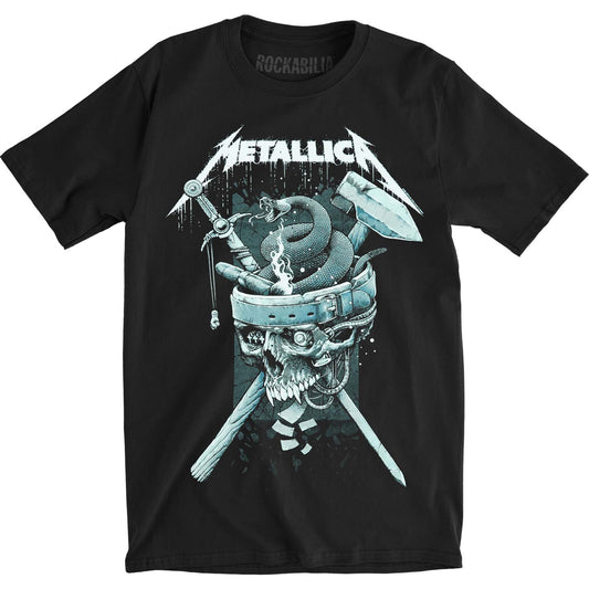 Metallica History White Logo Slim Fit T-shirt