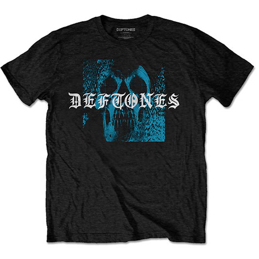 Static Skull (Back Print) Slim Fit T-shirt