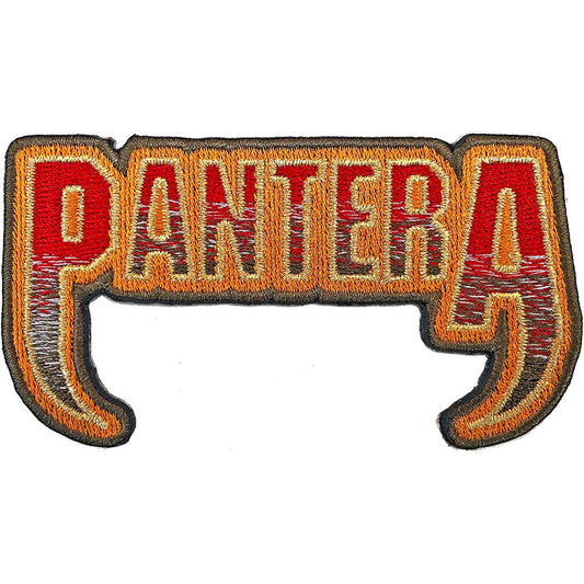 Pantera Fangs Logo Embroidered Patch