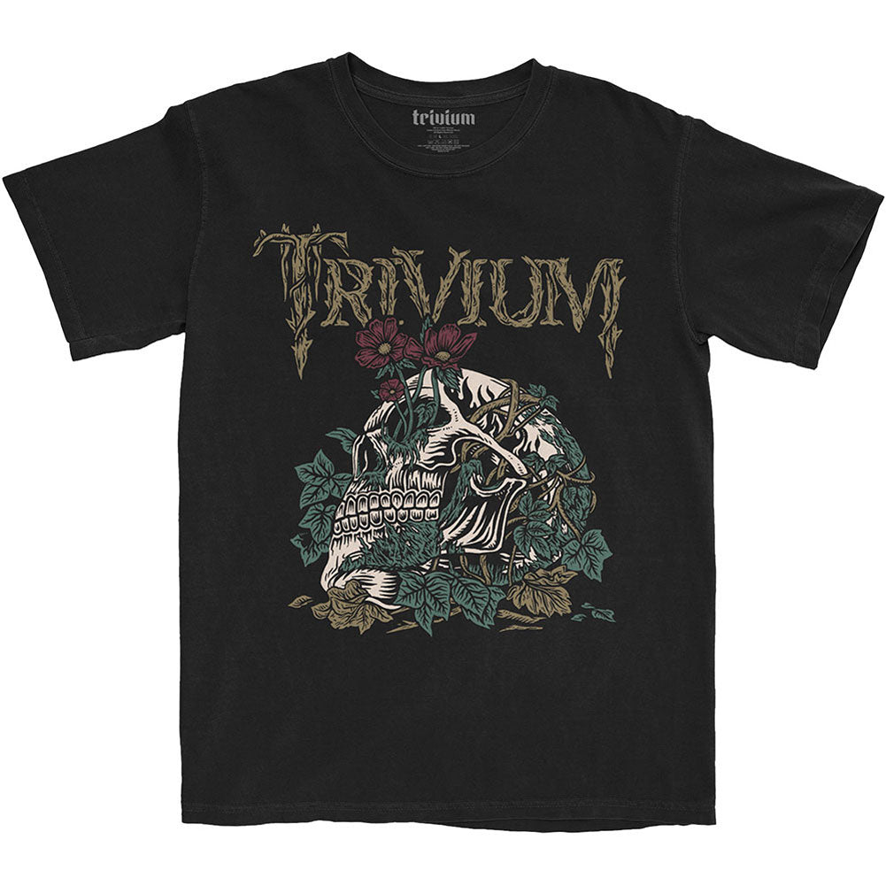 Trivium Skelly Flower Slim Fit T-shirt