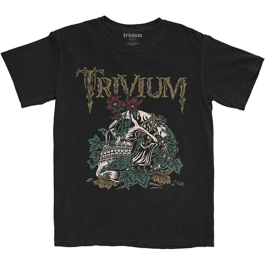 Trivium Skelly Flower Slim Fit T-shirt