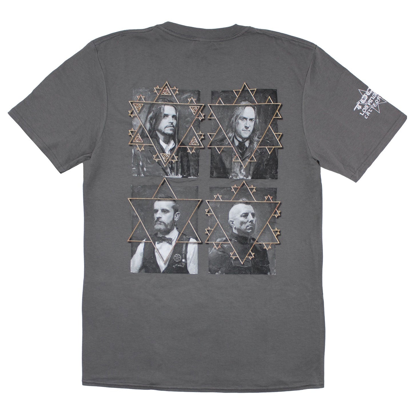 Tool Full Portraits (Back Print) Slim Fit T-shirt