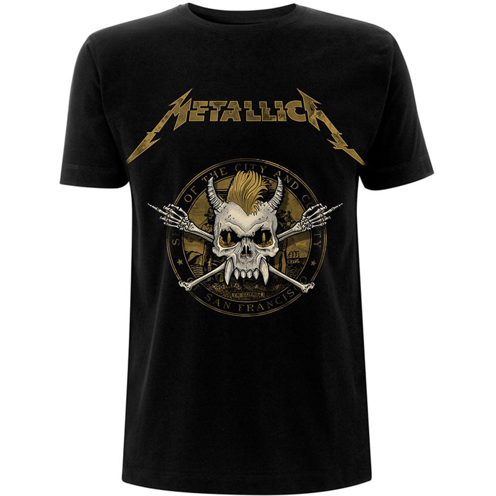 Metallica Scary Guy Seal Slim Fit T-shirt