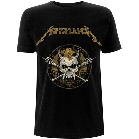 Metallica Scary Guy Seal Slim Fit T-shirt