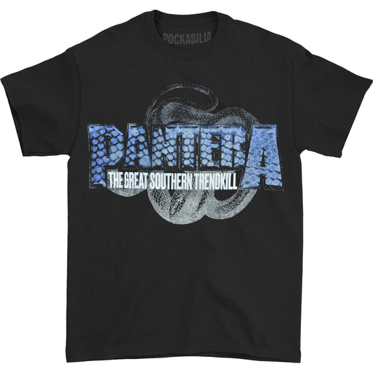 Pantera Blue Snakeskin Great Southern Trendkill Tee T-shirt
