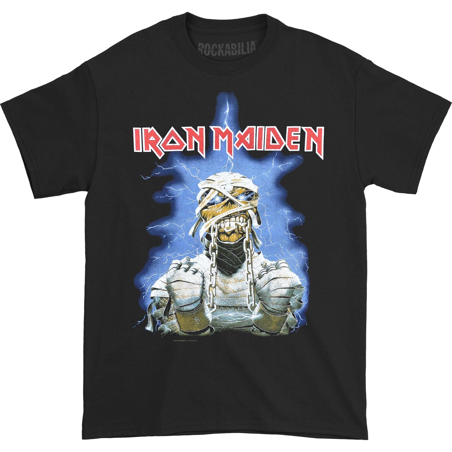 Iron Maiden World Slavery Tour '84 - '85 (Back Print) Slim Fit T-shirt