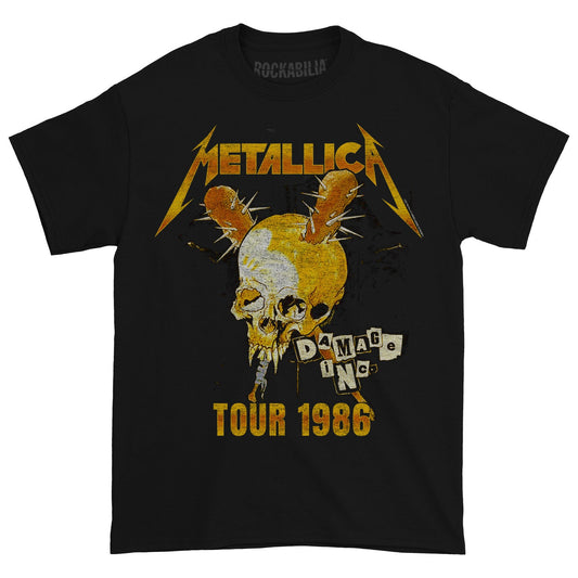 Metallica Orpheum 86 Black Heavy Tee T-shirt