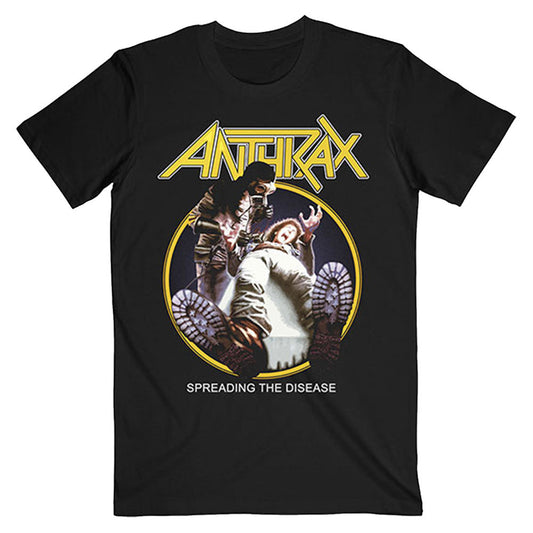 Spreading The Disease Track list (Back Print) Slim Fit T-shirt
