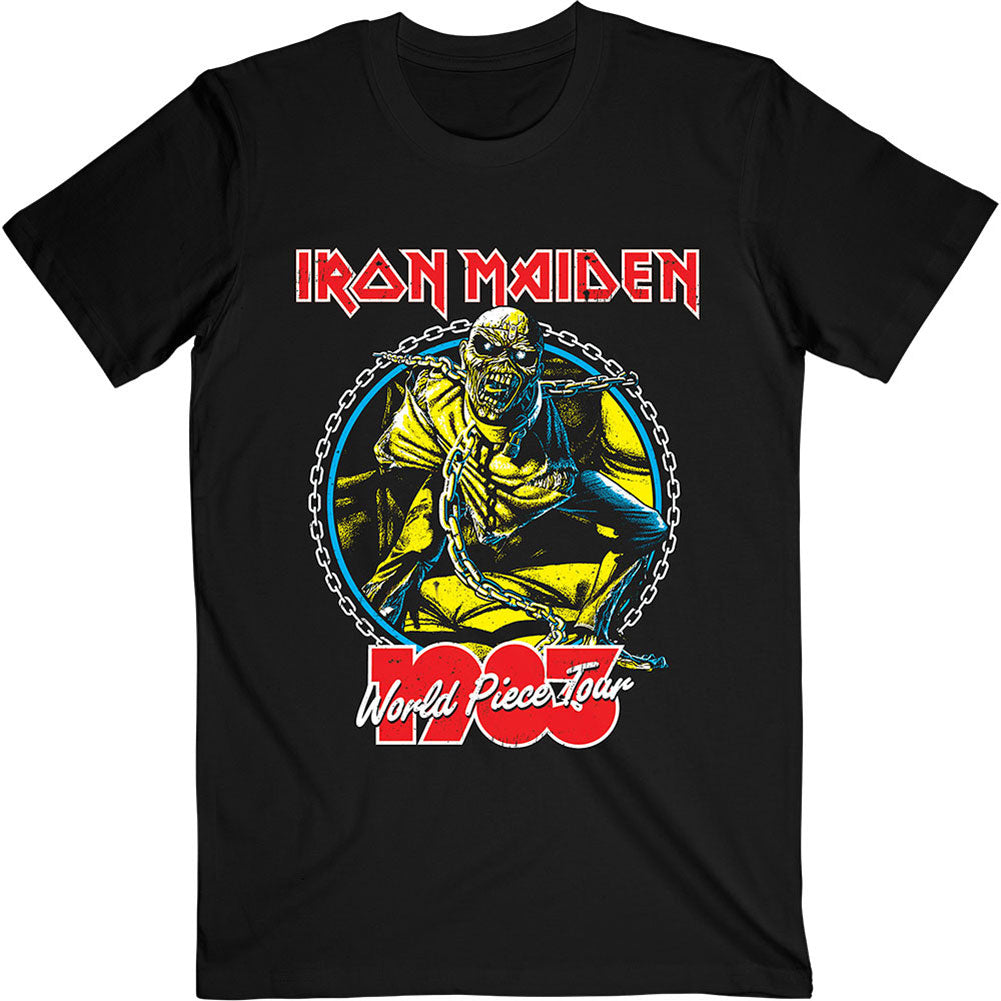 Iron Maiden World Piece Tour '83 V.2. Slim Fit T-shirt