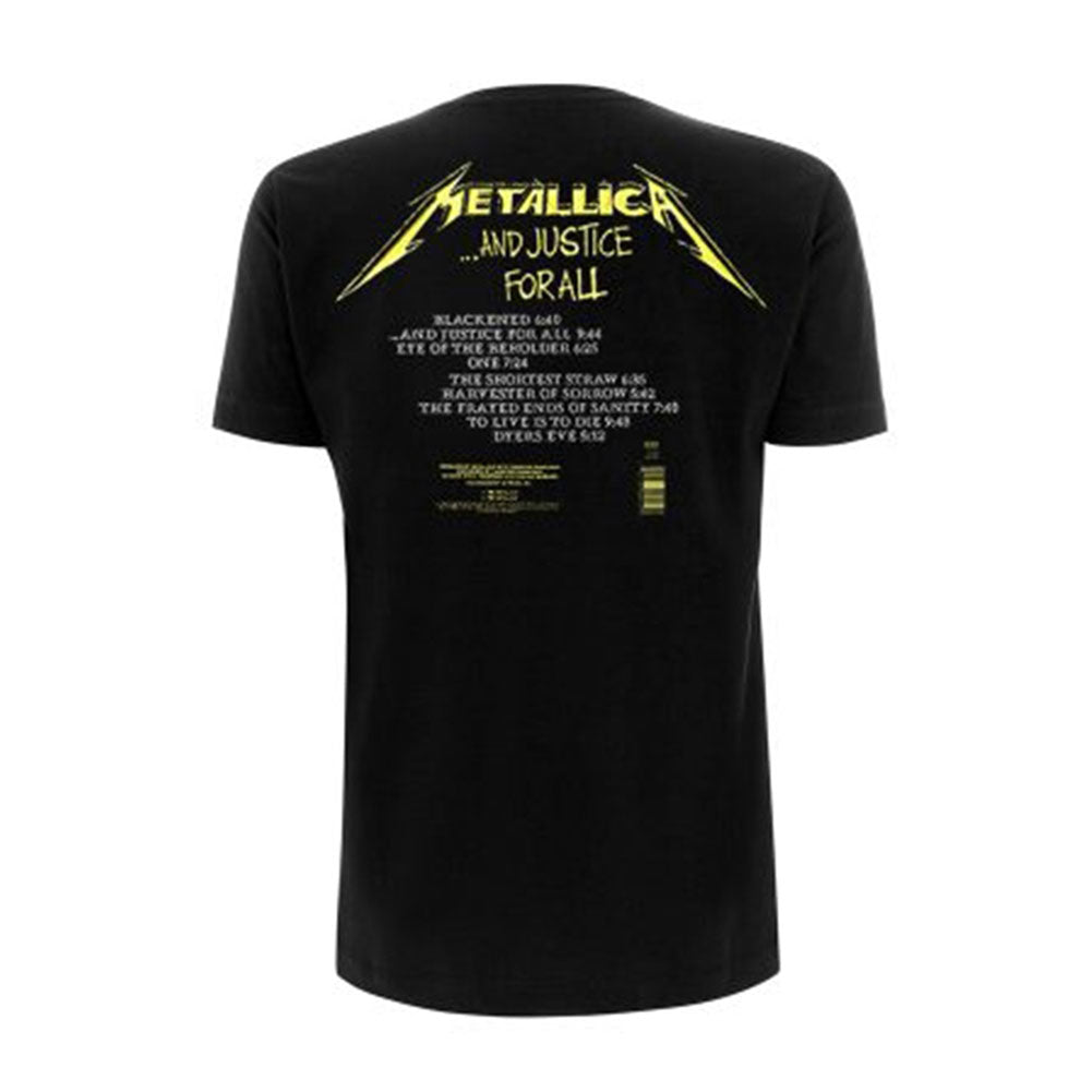 Metallica And Justice For All Tracks T-shirt