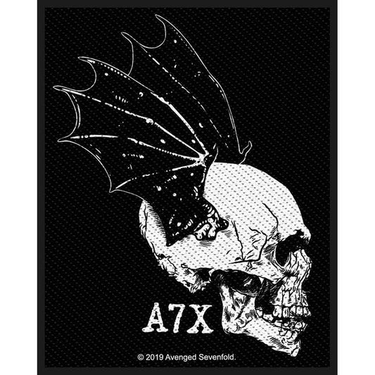 Avenged Sevenfold Skull Profile (Loose) Woven Patch