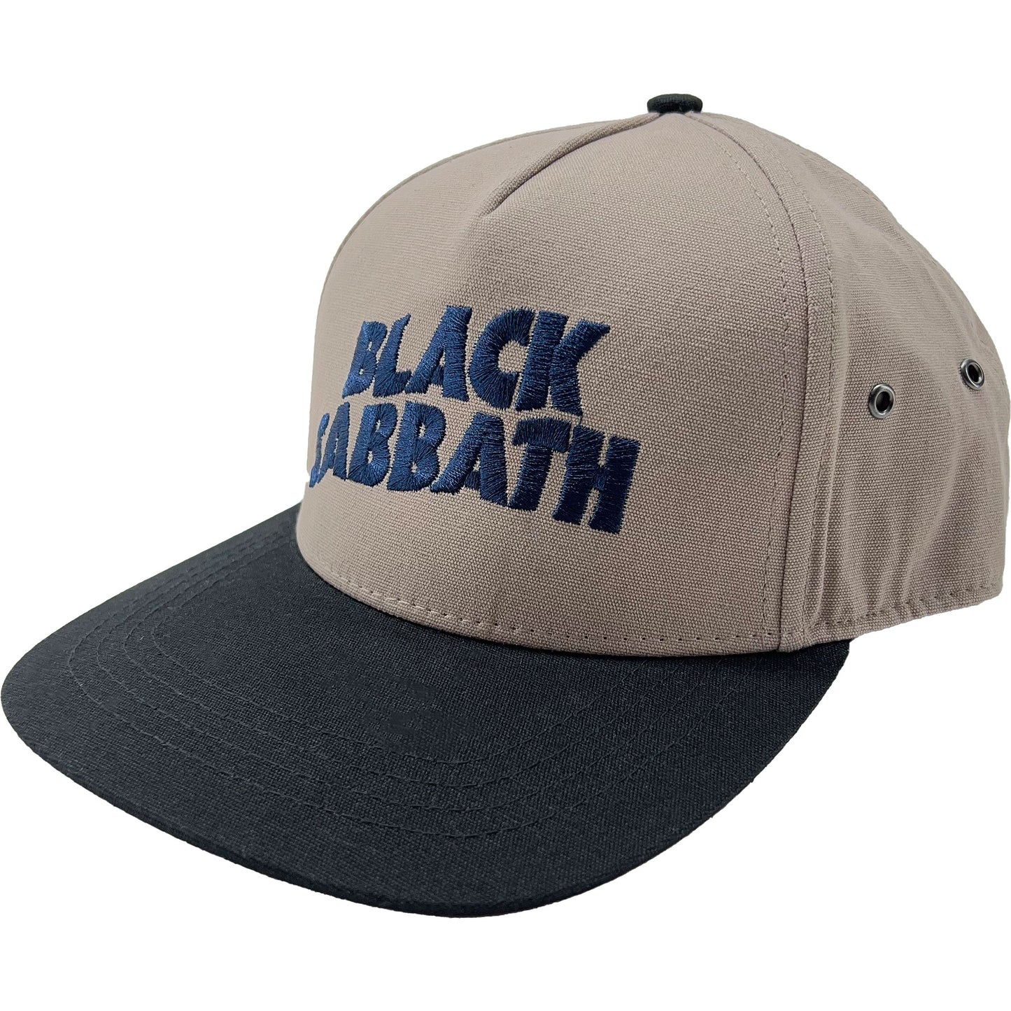 Black Sabbath Wavy Logo Snapback Baseball Cap