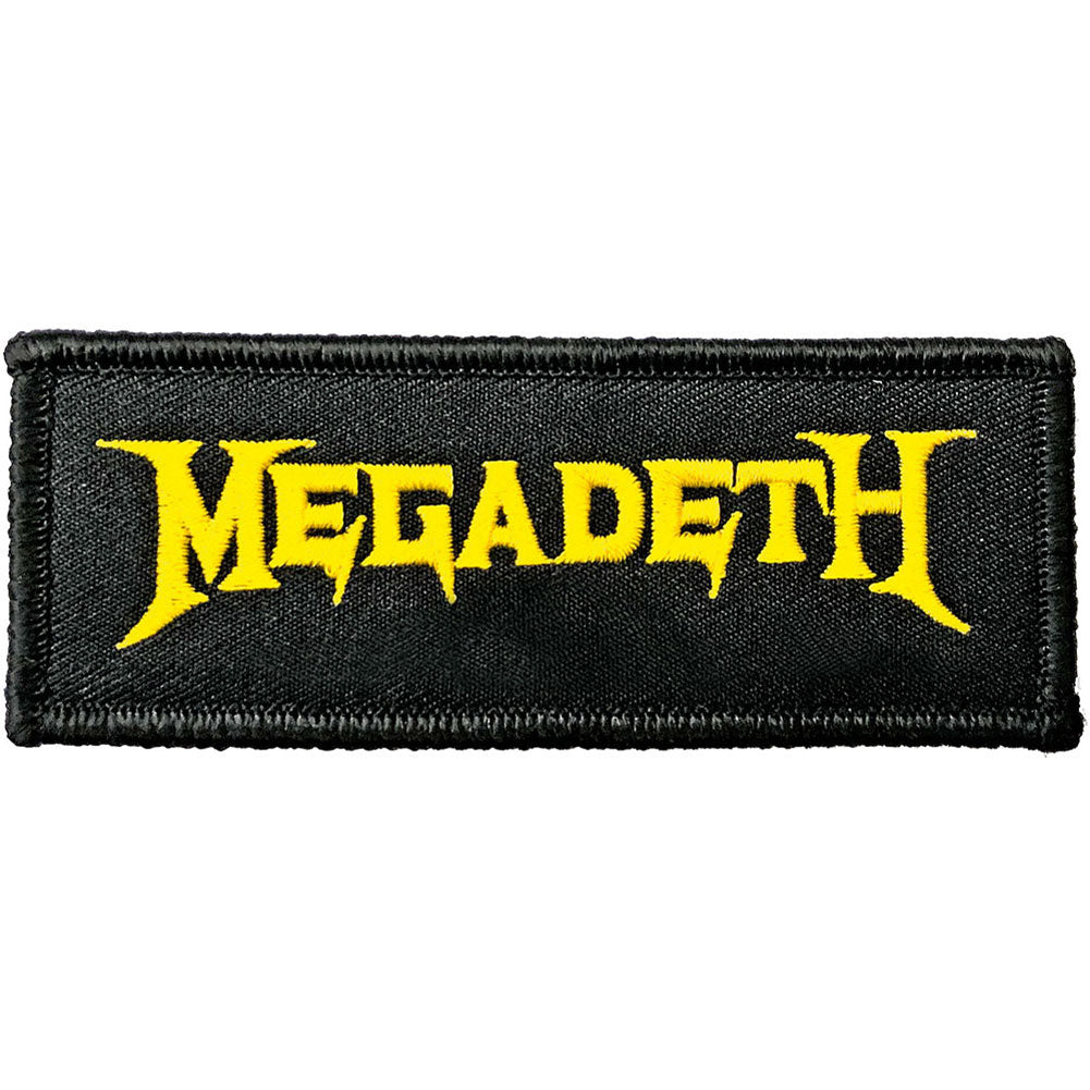 Megadeth Logo Embroidered Patch