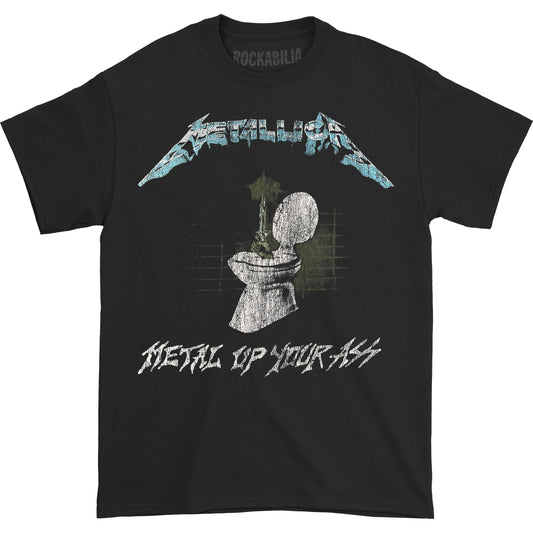 Metallica Metal Up Your Ass (Back Print) Slim Fit T-shirt