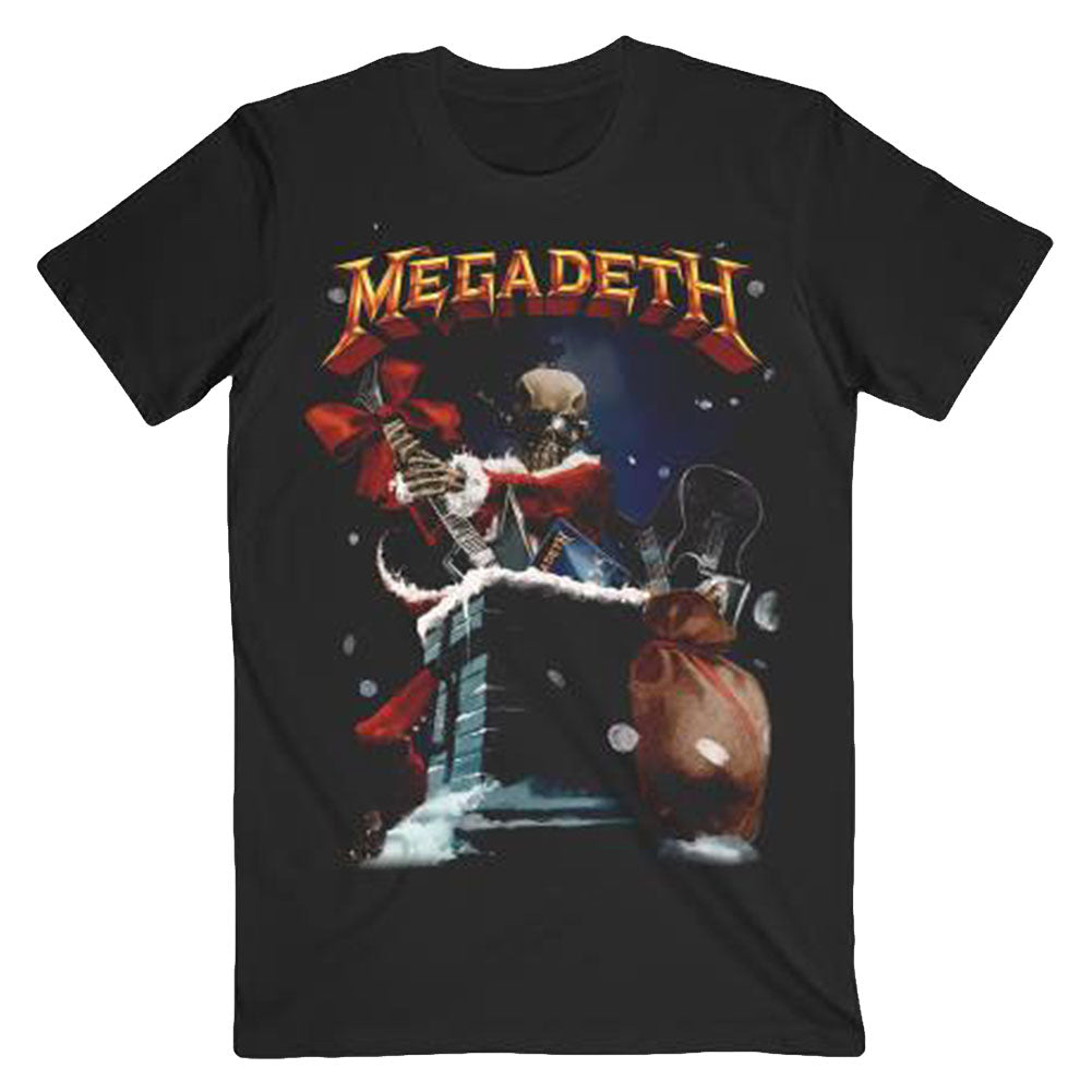 Megadeth Santa Vic Chimney Slim Fit T-shirt