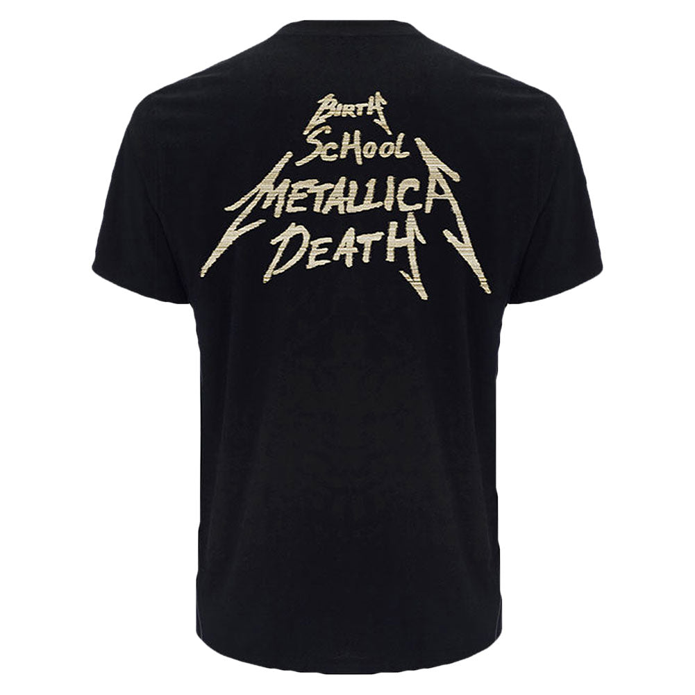 Metallica Birth Death Crossed Arms (Back Print) Slim Fit T-shirt