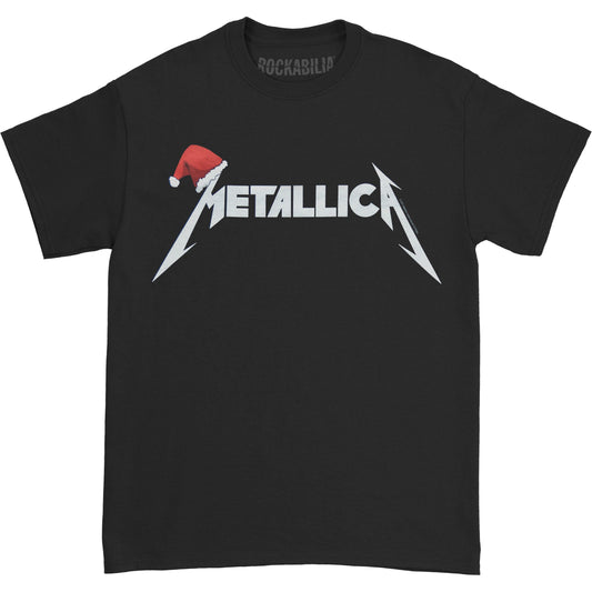 Metallica Santa Hat Logo T-shirt