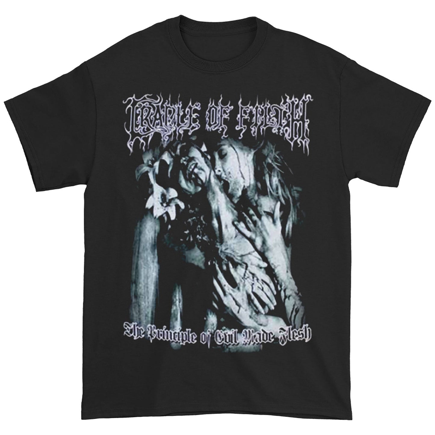 Cradle Of Filth Supreme Vampyric Evil (Back Print) Slim Fit T-shirt
