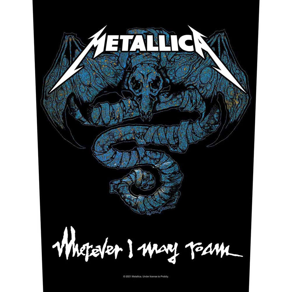 Metallica Wherever I May Roam Back Patch