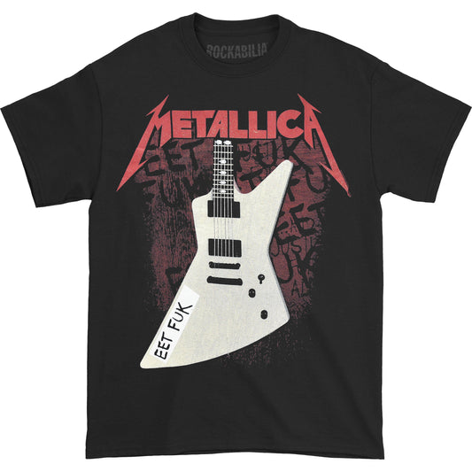 Metallica Eet Fuk (Back Print) Slim Fit T-shirt