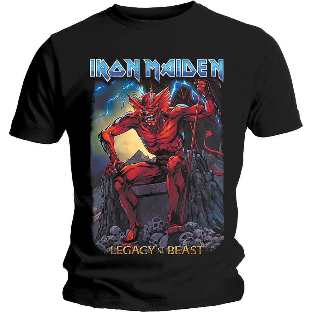 Iron Maiden Legacy of the Beast 2 Devil Slim Fit T-shirt