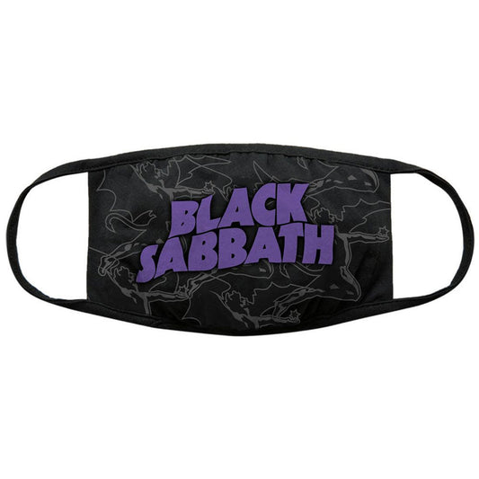 Black Sabbath Distressed Face Mask