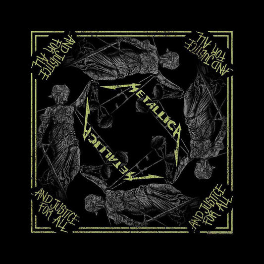 Metallica And Justice For All Bandana
