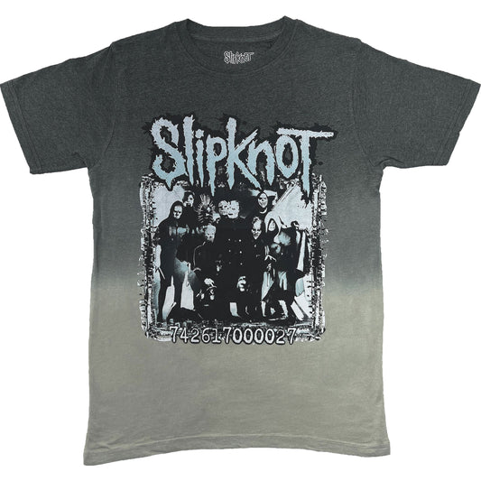 Barcode Photo (Back Print & Dip-Dye) Tie Dye T-shirt