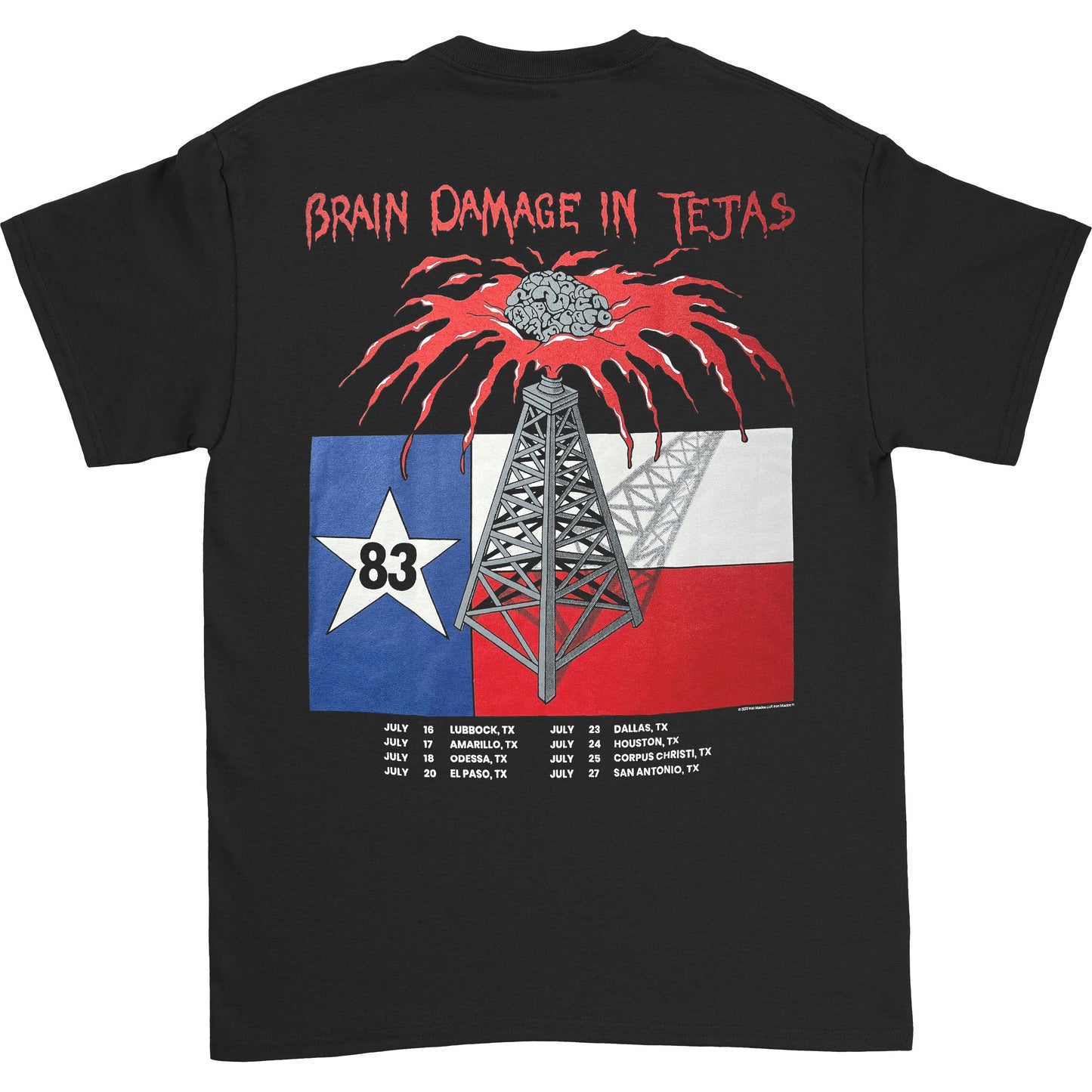 Iron Maiden Trooper Alamo T-shirt
