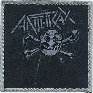Anthrax Grey Man Embroidered Patch