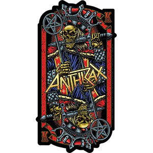 Anthrax Evil Kings Sticker