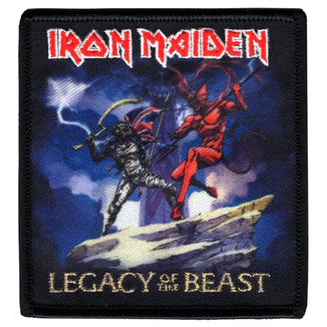 Iron Maiden Legacy of the Beast Embroidered Patch