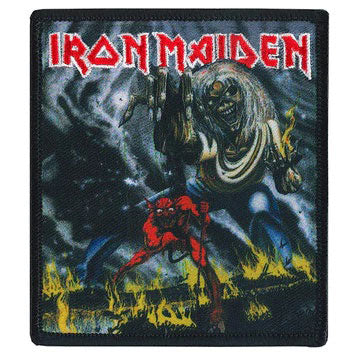 Iron Maiden Number of the Beast Embroidered Patch