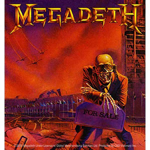 Megadeth Peace Sells Sticker