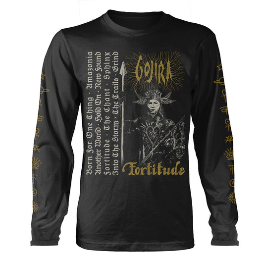 Gojira Fortitude Tracklist (organic Ls) Long Sleeve