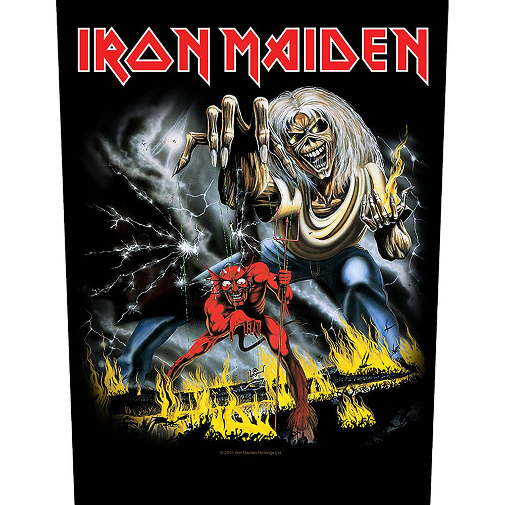 Iron Maiden Number Of The Beast Back Patch