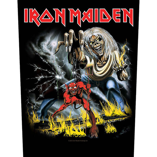 Iron Maiden Number Of The Beast Back Patch