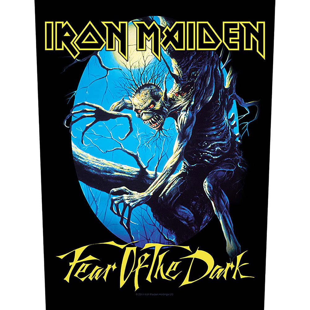 Iron Maiden Fear Of The Dark Back Patch