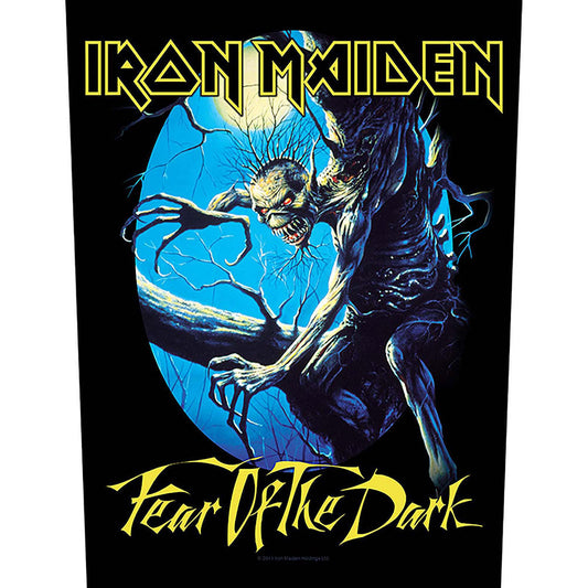 Iron Maiden Fear Of The Dark Back Patch
